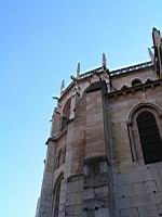 Lyon, Cathedrale Saint Jean, Chevet (1)